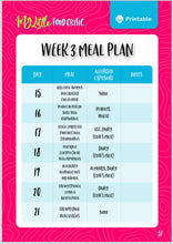 Load image into Gallery viewer, 28 Day Meal Plan