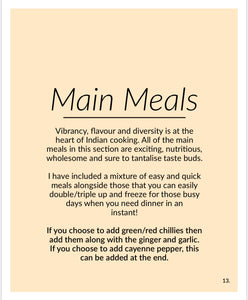 Baby & Toddler Friendly Authentic Indian Food